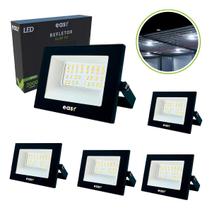 Kit 5 Refletor Led 50w Branco Frio -Cor da luz Branco-frio