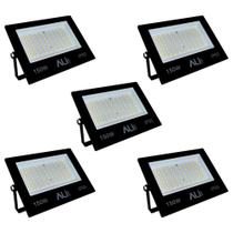 Kit 5 Refletor Led FITE 150W 6500K (Branco Frio) IP65 12000L Bivolt ALI-1RF006 ALI