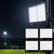 Kit 5 Refletor Led Slim Externo 1000w 6500k Branco Frio Ip65 110v/220v Bivolt Preto Alut Kit 5 Refletor Led Slim Externo 1000w 6500k Branco Frio Ip65 110v/220v Bivolt Preto Alut