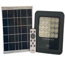 Kit 5 Refletor Solar Branco Frio 50w 6500k Jardim Externo