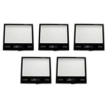 Kit 5 Refletores LED 400W 36000 LM IP66 Luz Branca 6500K Kit 5 Refletores LED 400W 36000 LM IP66 Luz Branca 6500K