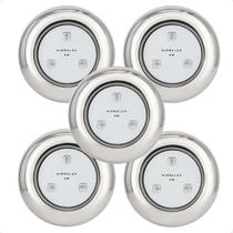 Kit 5 Refletores Led 9w RGB Inox S para Iluminação Piscina Kit 5 Refletores Led 9w RGB Inox S para Iluminação Piscina