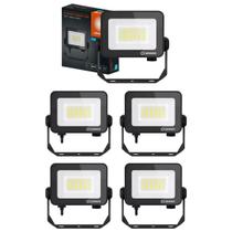 Kit 5 Refletores Led Floodlight Compact Core 20w 5000k Ip65 Ledvance Osram
