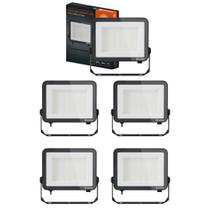 Kit 5 Refletores Led Floodlight Compact Core 50w 5000k Ip65 Ledvance Osram