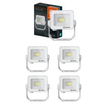 Kit 5 Refletores Led Floodlight Compact Core ip65 Branco 10w 5000k Osram