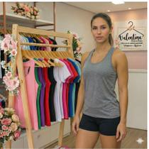 kit 5 Regata Dry Fit Feminina / Academia / Esportes / Tecidos Leves / Fitness