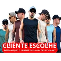 Kit 5 Regatas Leves Masculinas para Academia e Praia
