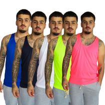 Kit 5 regatas Masculinas Cavada modelo Nadador Academia