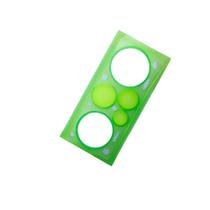 Kit 5 Réguas Mágica Geométrica Espirógrafo Verde Kit 5 Réguas Mágica Geométrica Espirógrafo Verde