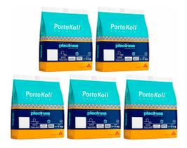 Kit 5 Rejunte Piscina Acqua Flex Grafite 4kg Portokoll Kit 5 Rejunte Piscina Acqua Flex Grafite 4kg Portokoll