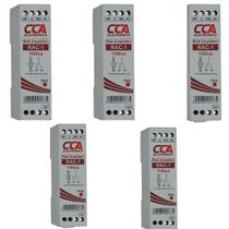 Kit 5 rele acoplador 110vca 1 contato reversivel sibratec Kit 5 rele acoplador 110vca 1 contato reversivel sibratec