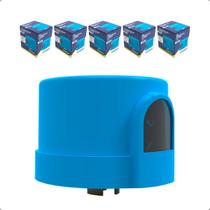 Kit 5 Relé Fotocélula Bivolt Automático Sensor Luz Enerbras 1507E