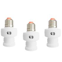 Kit 5 Relé Fotosoquete Fotocélula Automático Bivolt Sensor Luminosidade Acende e Apaga Luz Sozinho Soquete E27 Economia
