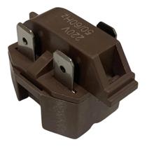 Kit 5 Rele PTC Geladeira Freezer Compressor 4 Pinos Embraco