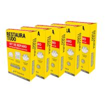 Kit 5 Reparador De Plasticos Cola 190 G