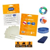 Kit 5 Reparos de Piscinas e Infláveis Autoadesivo Conserto Piscina Boia Colchão Transparente Kit 5 Reparos de Piscinas e Infláveis Autoadesivo Conserto Piscina Boia Colchão Transparente