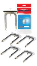 Kit 5 Resistência Aquecedor Lorenzetti 5500W 220V L&C