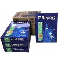 KIT 5 Resmas de 500 Folhas Papel Sulfite Report A4 210x297 75gr SUZANO