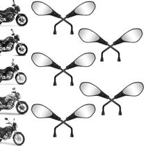 Kit 5 Retrovisor Mini Gs Motos Honda 125 150 160 Pro Tork