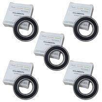 Kit 5 Rolamento Lavadora Brastemp Consul 6006 2rs W10897149 Kit 5 Rolamento Lavadora Brastemp Consul 6006 2rs W10897149