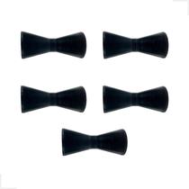 Kit 5 roletes p/ carreta de reboque barco lancha (8cmx19cm)