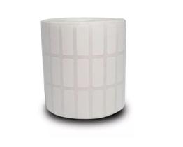 Kit 5 Rolos de Etiqueta Bopp F 25x10 Mm 3 Colunas C/ Espaçamento 32 Metros Kit 5 Rolos de Etiqueta Bopp F 25x10 Mm 3 Colunas C/ Espaçamento 32 Metros