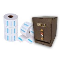 Kit 5 Rolos De Gola Higiênica Com Porta Gola Em Mdf Kit 5 Rolos De Gola Higiênica Com Porta Gola Em Mdf