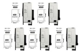 Kit 5 Rolos Etiquetas Compativeis Brother Dk1201 Ql800 29x90 Kit 5 Rolos Etiquetas Compativeis Brother Dk1201 Ql800 29x90