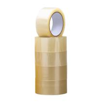 Kit 5 Rolos Fita Adesiva Transparente 45mm x 100 metros