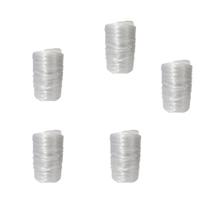 Kit 5 rolos Fitilho CRISTAL Uv Amarração 1000 mts - Irrigaplas.