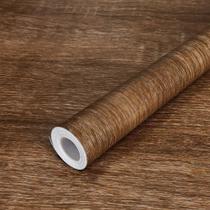 Kit 5 Rolos Papel Parede Lavavel Madeira Rustica Antiga 10m