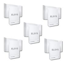 Kit 5 Roteadores Amplimax Fit 4g Internet Rural Elsys Eprl18 Internet para Áreas Rurais e Sítios