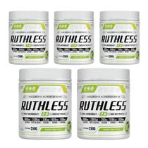 Kit 5 Ruthless 2.0 Pré-treino Sabor Limão 5x250g FNB Sport Nutrition Kit 5 Ruthless 2.0 Pré-treino Sabor Limão 5x250g FNB Sport Nutrition