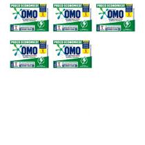 Kit 5 Sabão Em Pó Omo Limpeza Perfeita 400g Cada