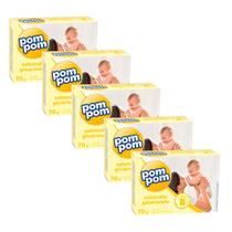 Kit 5 Sabonete em Barra Pom Pom Glicerina 70g