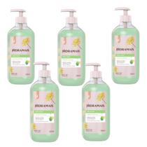 Kit 5 Sabonete Gel Erva Doce Frescor e Suavidade 500 ml Hidramais Kit 5 Sabonete Gel Erva Doce Frescor e Suavidade 500 ml Hidramais