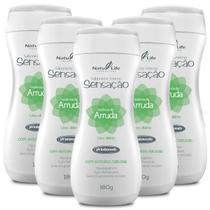 Kit 5 Sabonete Íntimo Sensação Arruda Natu Life 180g Kit 5 Sabonete Íntimo Sensação Arruda Natu Life 180g