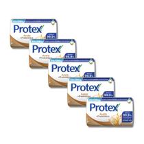 Kit 5 Sabonetes em Barras Protex Aveia + Prebiótico 85g