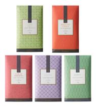 Kit 5 Sachês Perfumado 10g Via Aroma Capim, Lavanda, Cerejeira, Bamboo, Maçã Para Roupas Carros