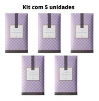 Kit 5 Sachês Perfumado Lavanda Guarda-roupa 10g - Via Aroma