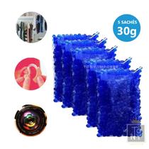 Kit 5 sachês silica gel desumidificador aparelho auditivo Kit 5 sachês silica gel desumidificador aparelho auditivo