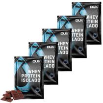 Kit 5 Sachês Whey Protein Isolado Sabor Único Chocolate