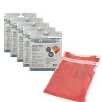 Kit 5 Saco De Lavar Roupas Delicadas Intimas Telado 50x39cm