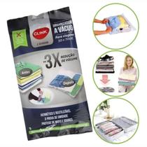 Kit 5 Saco Organizador A Vácuo Para Mala de Viagem e Guarda Roupa Proteção e Redução de Volume