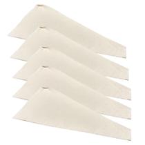 Kit 5 Sacos de Confeitar em Lona Médio Manga Reutilizável