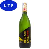 Kit 5 Sake Okinawa Premium 740Ml