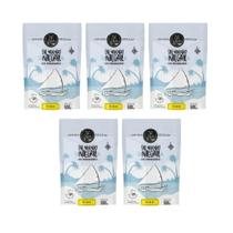 Kit 5 Sal Marinho Fino Integral Mossoró Br Spices Salt 500g
