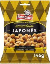Kit 5 Salgadinho Elma Chips Ovinhos De Amendoim Japonês 145gr
