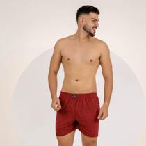 Kit/5 Samba Canção De Liganete Cueca Short Malha Fria Pijama Masculino Roupa De Dormir Pijama