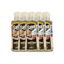 Kit 5 Sanol Pro Limpa Grude Removedor Multiuso 60ml